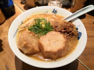 March 11th. 1080¥ at Menya Musashi in Tokyo