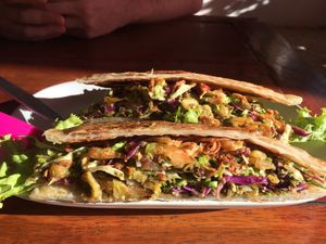 Green tea sandwich  at Loro Loco in Koh Lanta