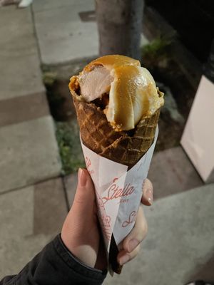 thai tea + brown sugar (for now flavor)   at Stella Jean's in San Diego