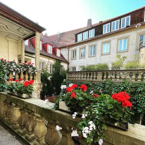 Bei schönem Wetter unbedingt draußen sitzen!  at Stachel in Wurzburg