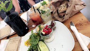 veganes Frühstück at Café Fred in Wurzburg