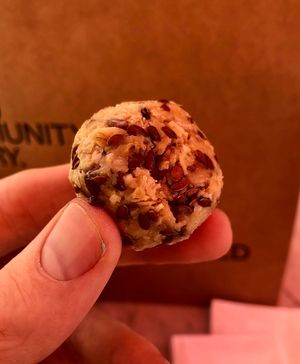 Coconut chocolate protein ball  at Foodshed in Abu Dhabi