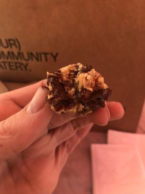 Coconut chocolate protein ball  at Foodshed in Abu Dhabi