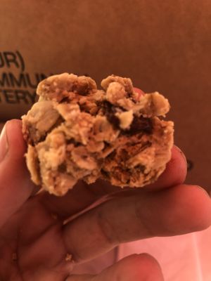 Tahini protein ball  at Foodshed in Abu Dhabi