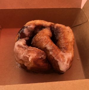 Cinnamon roll  at Foodshed in Abu Dhabi