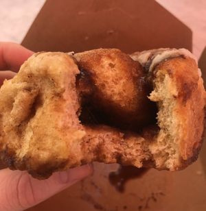 Cinnamon roll  at Foodshed in Abu Dhabi