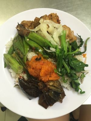 Com chay 25k  at Phuoc Duyen in Da Nang