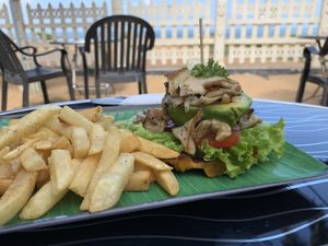 Yum at The Container Beach Restaurant in Negombo