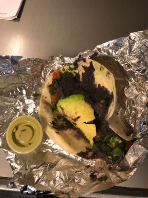 Freakin Vegan Taco at AUS - Tacodeli in Austin