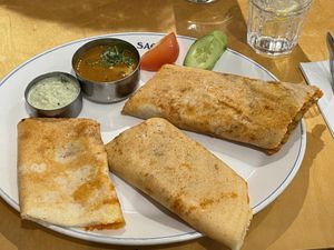 Sagar Special Dosa at Sagar Vegan & Vegetarian Restaurant - West End in London