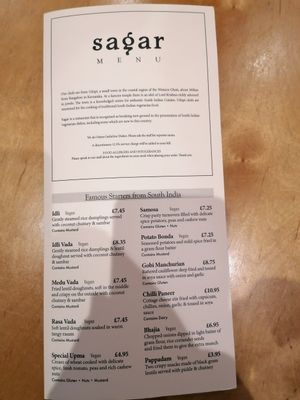  at Sagar Vegan & Vegetarian Restaurant - West End in London