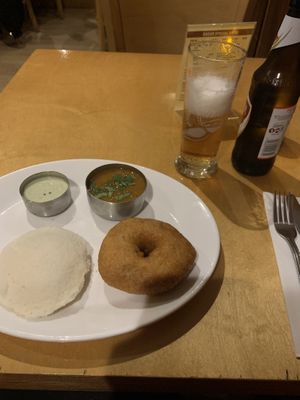 Idli Vada  at Sagar Vegan & Vegetarian Restaurant - West End in London