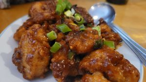 Gobi Manchurian at Sagar Vegan & Vegetarian Restaurant - West End in London