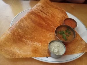 Mysore dosa at Sagar Vegan & Vegetarian Restaurant - West End in London