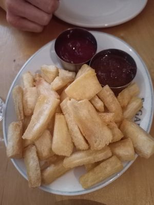 Mogo fries at Sagar Vegan & Vegetarian Restaurant - West End in London