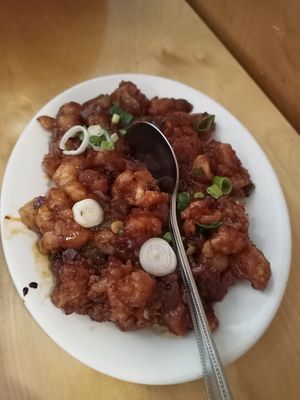 Dry Gobi Manchurian at Sagar Vegan & Vegetarian Restaurant - West End in London