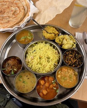 Vegan Thali Platter  at Sagar Vegan & Vegetarian Restaurant - West End in London