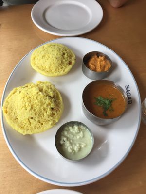 Kancheepuram Idli at Sagar Vegan & Vegetarian Restaurant - West End in London