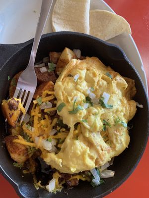 Vegan Breakfast Hash at Sunnyside Diner - NW 6th St in Oklahoma City