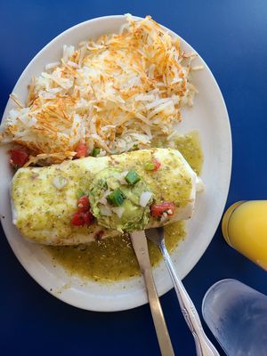 Downtown Burrito at Sunnyside Diner - NW 6th St in Oklahoma City