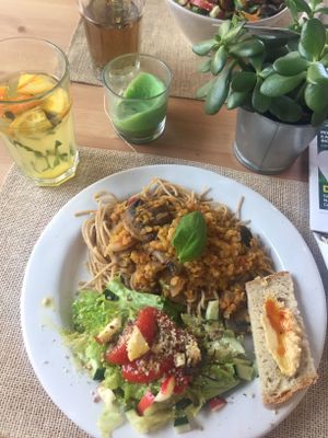 Empadão Vegan at Bosque Bio in Almada