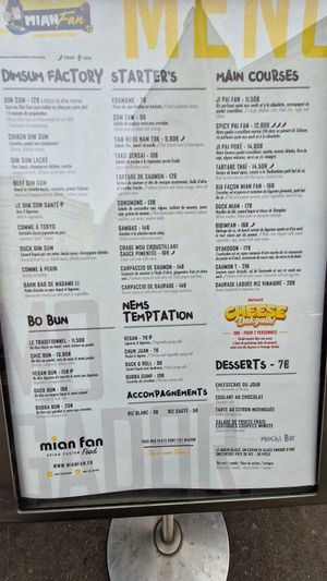  at Mian Fan in Paris