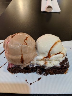 Brownie Sunday at Almond Milk Creamery in Las Vegas