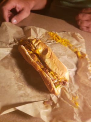 Philly cheese steak  at Almond Milk Creamery in Las Vegas