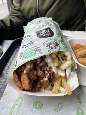 Vegan Gyros  at What The Pitta in Brighton