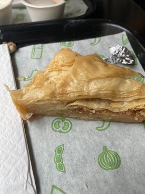 Vegan Baklava at What The Pitta in Brighton