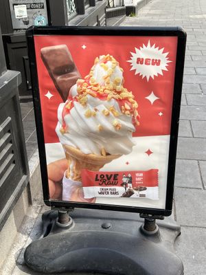 Ice cream   at What The Pitta in Brighton