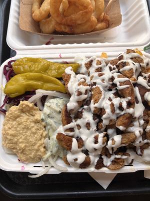 kebab box  at What The Pitta in Brighton