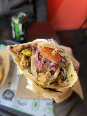   at What The Pitta in Brighton