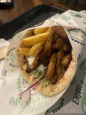   at What The Pitta in Brighton