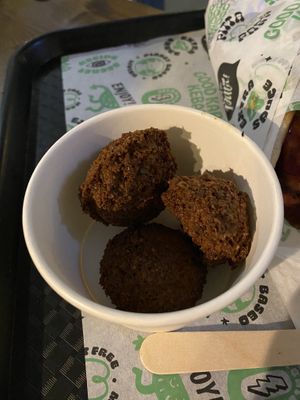 3 Falafel  at What The Pitta in Brighton
