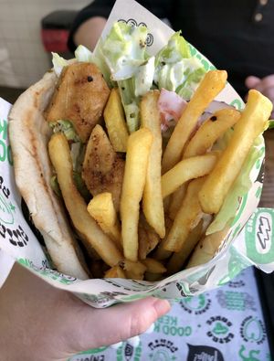   at What The Pitta in Brighton