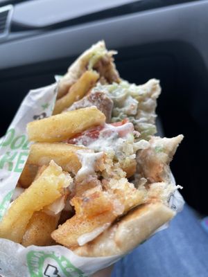   at What The Pitta in Brighton