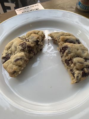 Choc Chip Cookie  at What The Pitta in Brighton