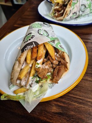 Gyros at What The Pitta in Brighton