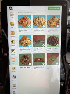 Dessert options  at What The Pitta in Brighton