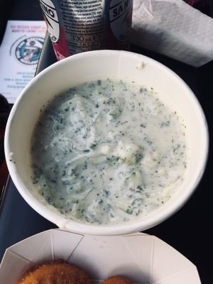 Tzatziki  at What The Pitta in Brighton