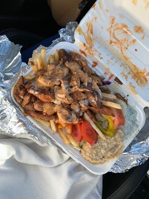 Döner Chip Box at What The Pitta in Brighton