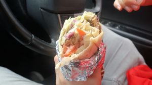 donor kebab at What The Pitta in Brighton