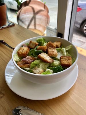Caesar salad at Gardeno in Tijuana
