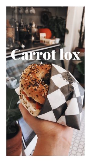 Bagel zanmón  at Gardeno in Tijuana