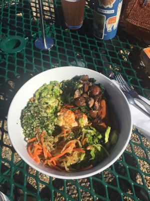 Superfood Bowl at Karma Café in Asheville