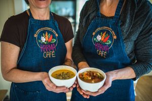 Soup of the Day at Karma Café in Asheville