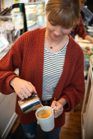 Yum at Karma Café in Asheville