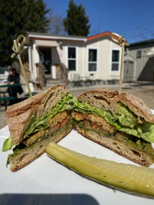 Best Darn Sandwich  at Karma Café in Asheville