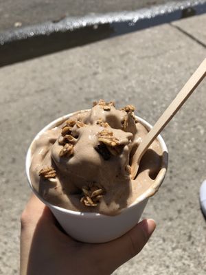 small smoothie at The Organic Press in Toronto